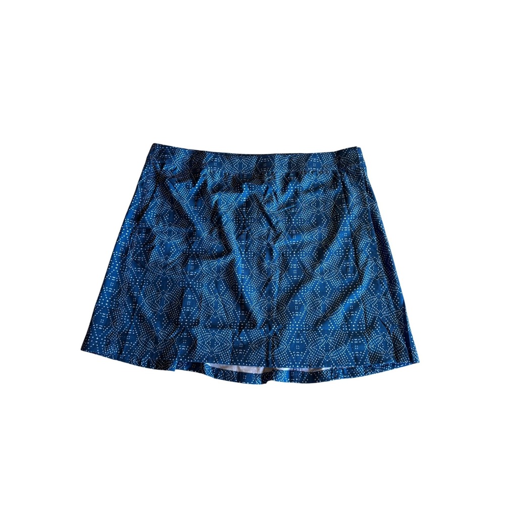 RipSkirt Hawaii Length 2 Wrap Skirt Boho Denim Blue White XXL NWT